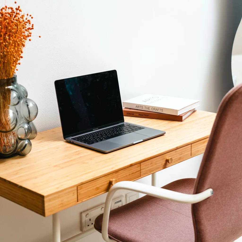 Premium office environment — design diorama